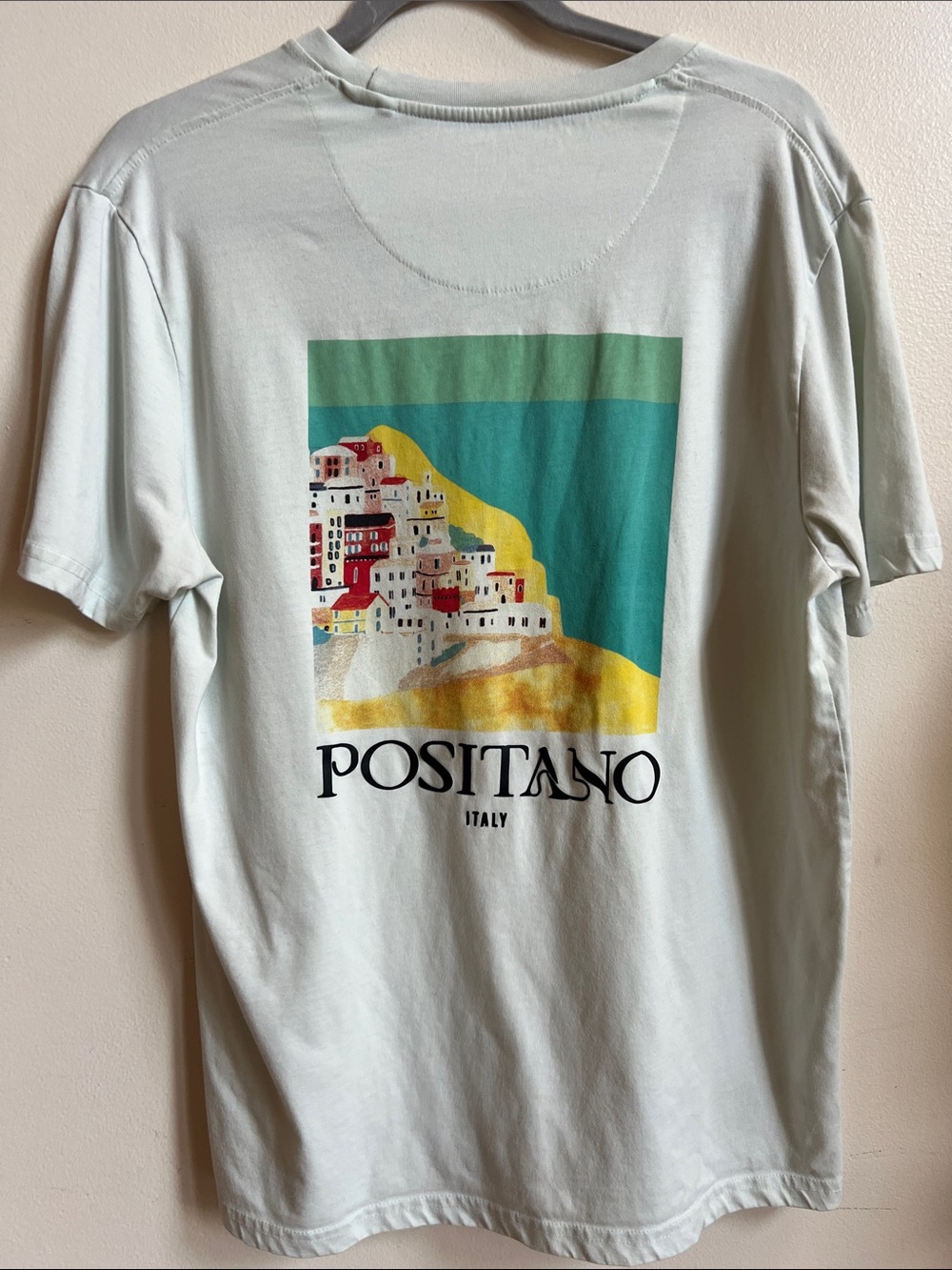 Denim & Flower Italy Positano travel Light Positano Graphic Tee